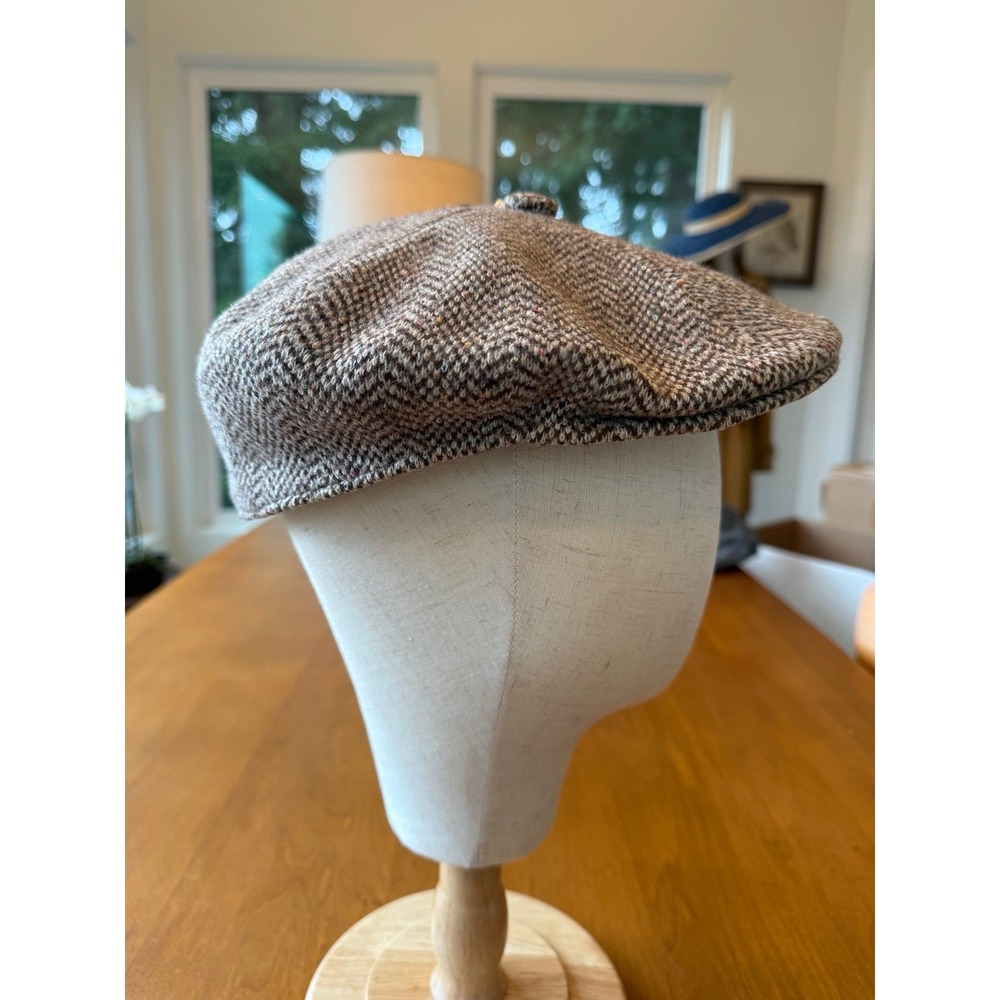 Kangol flat cap. Classic tweed